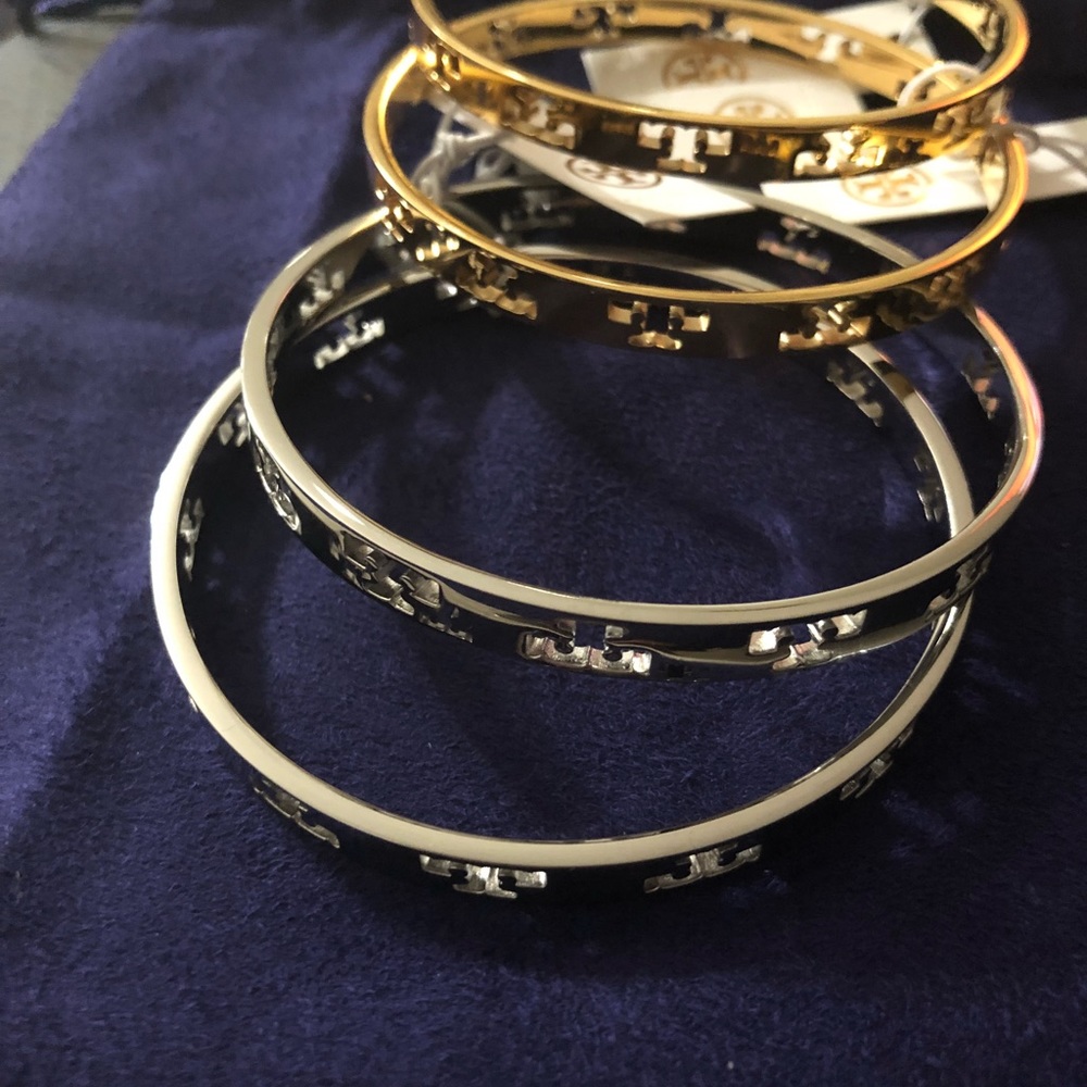 Tory Burch logo bracelet